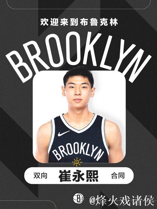 NBA球队只能有3份双向合同 崔永熙与多人竞争
