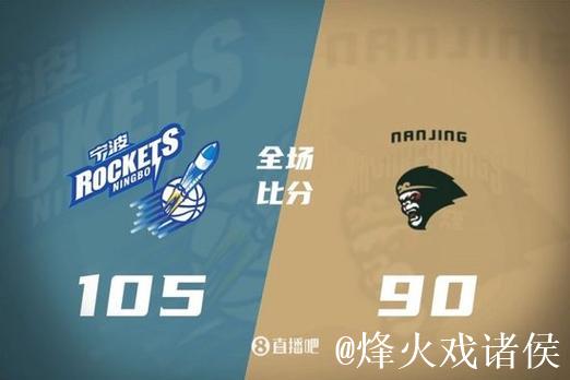 宁波狂胜四川40分 辛普森12+7+9 法尔16+9